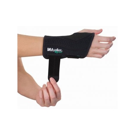 MUELLER Green Fitted Wrist Brace Right