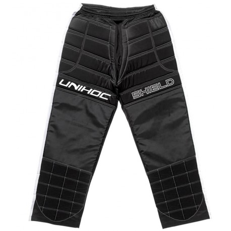 UNIHOC Goalie pants Shield black/white SR