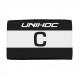 UNIHOC Captain´s band Skipper black/white