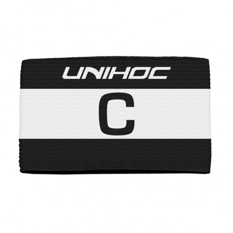 UNIHOC Captain´s band Skipper black/white