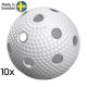 SALMING Aero Ball White 10 pack