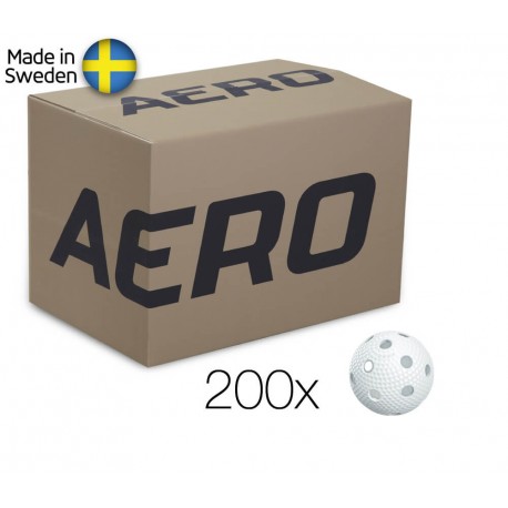 SALMING Aero Ball White 200 Box