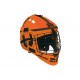 UNIHOC Goalie Mask Unihoc Shield neon orange/black