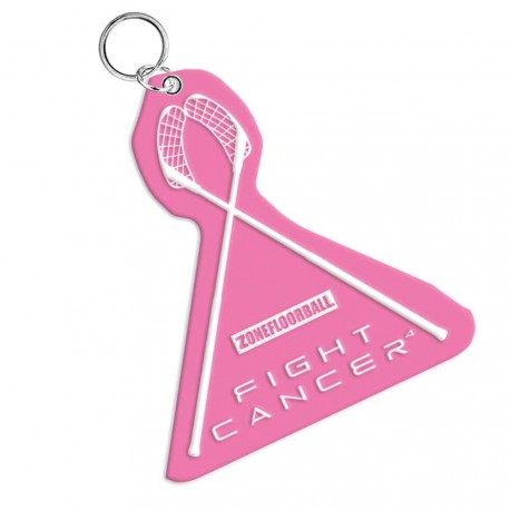 ZONE klíčenka FIGHT CANCER 4 pink