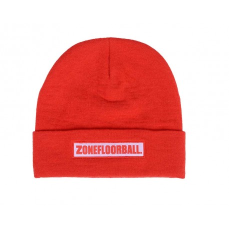 ZONE Beanie LOW KEY red/white