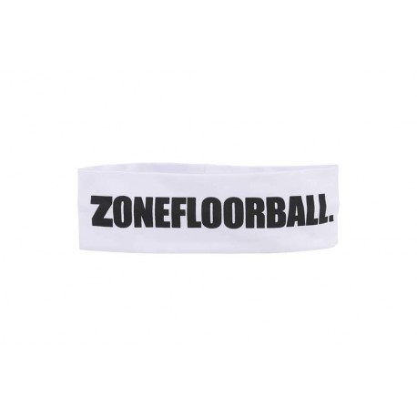 ZONE Headband LOGO HUGE Mid white