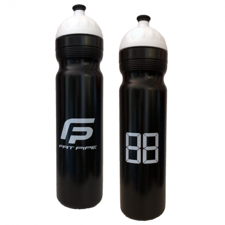 FATPIPE Bottle Black/White 1 L