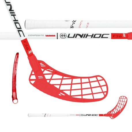 UNIHOC Epic Youngster Composite 36 White/Red