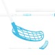ZONE Force Air JR 35 White/ Blue (TS)