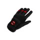 ZONE Goalie gloves PRO black/red