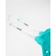 UNIHOC Epic Superskin Mid 29 white/turquoise