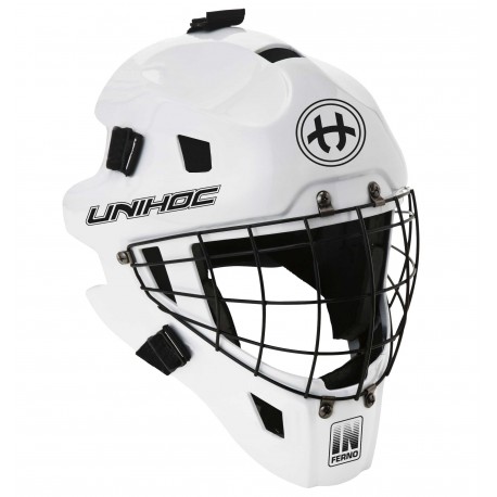 UNIHOC Goalie Mask Inferno 44 White