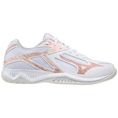 MIZUNO Lightning Star Z6 Jr. White/Rose/SnowWhite