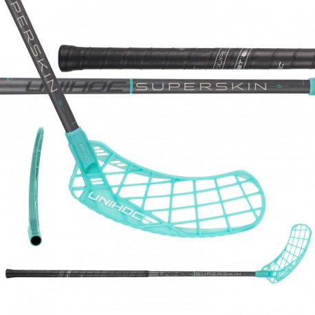 UNIHOC Epic Superskin Pro 26 Graphite/Turquoise