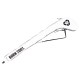 ZONE Stick Cover Reflective junior 80-92 Silver/Black
