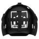 ZONE Goalie Mask Upgrade JR Black/Silver