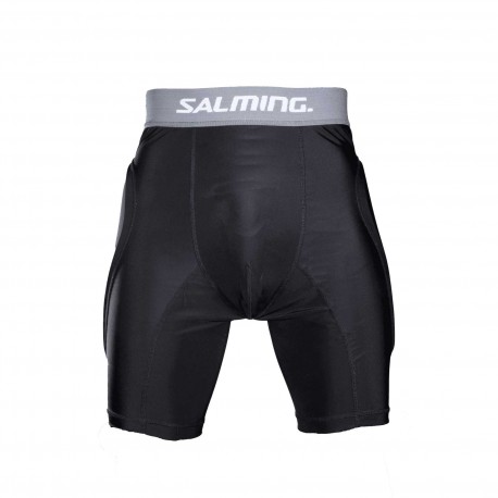 SALMING Goalie Protective Shorts E-Series Black/Grey