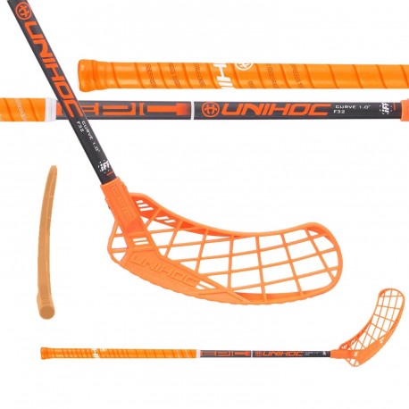 UNIHOC Epic Curve 1.0° 32 neon orange