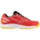 MIZUNO Cyclone Speed 4 Jr. Radiant Red/White/Carrot Curl