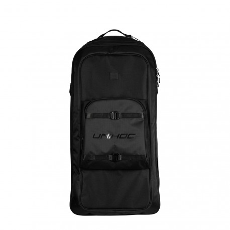 UNIHOC Goalie Backpack Dark Line Large Black 100L