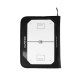 UNIHOC Coach Case Dark Line Black With Tactic Board