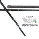 SALMING P-Series Carbon Pro Shaft 29 JR Black