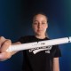 SALMING P-Series Carbon Pro Shaft 29 JR White