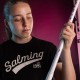 SALMING Q-Series Carbon Pro Shaft 29 JR White