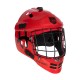 UNIHOC goalie mask Shield red