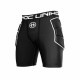 UNIHOC goalie shorts Flow black/white