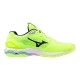 MIZUNO Wave Stealth 6 Neo Lime/Black/Splish Splash