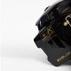 UNIHOC goalie mask Alpha Prime Evolab black/gold