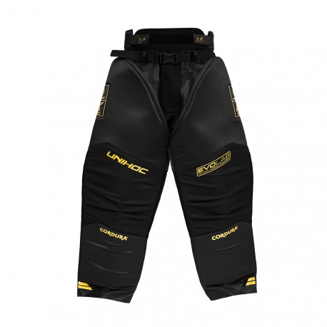 UNIHOC goalie pants Alpha Evolab black/gold