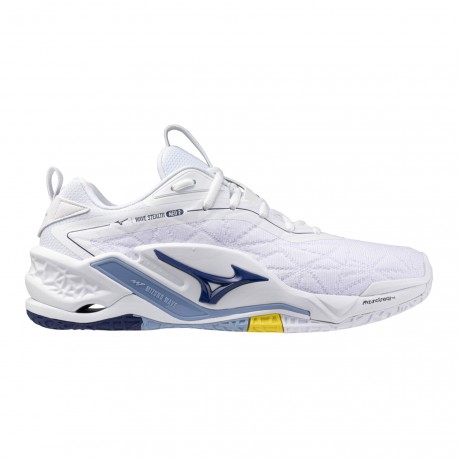 MIZUNO Wave Stealth Neo 2 White/Bellwetherblue/Belairblu