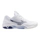 MIZUNO Wave Stealth 6 White/Bellwetherblue/Belairblu