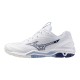 MIZUNO Wave Stealth 6 White/Bellwetherblue/Belairblu